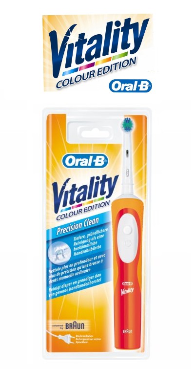 Braun Oral-B Vitality Color Precision D12513 Cls ORANGE | EBay