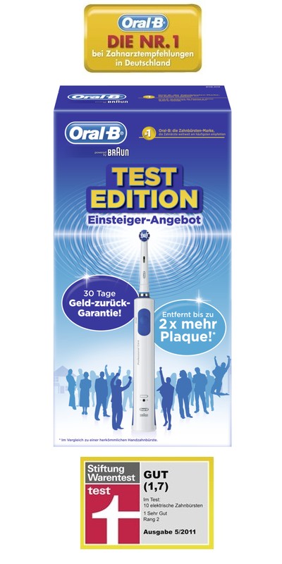 Braun Oral B Professional Care 500 TEST EDITION elektrische