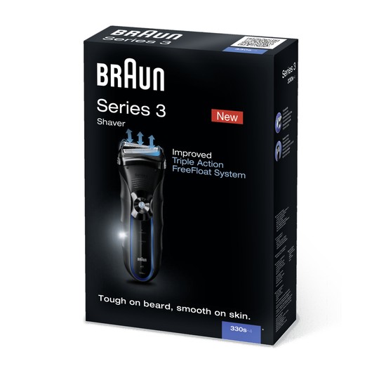 BRAUN Series 3 330s 4 Rasierer Float System Akku und Netz