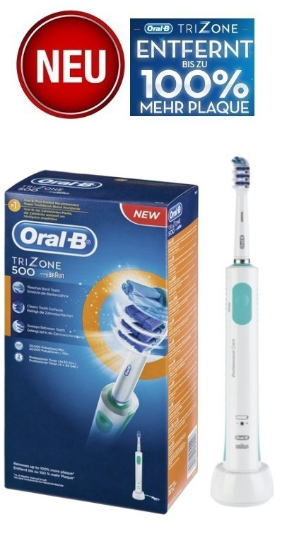 Braun Oral B TriZone 500 elektrische Zahnbürste D16.513